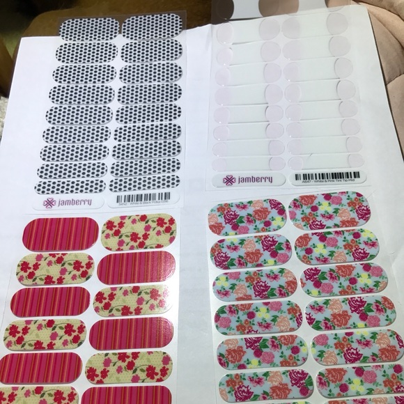 Jamberry full sheets includes seaside sparkle - Picture 7 of 8